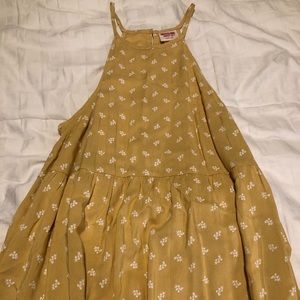 Yellow flower dress